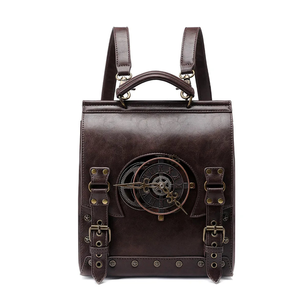 Exotic Backpack |  Retro Steampunk Vintage Leather for Women