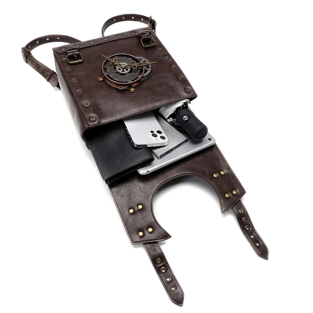 Exotic Backpack |  Retro Steampunk Vintage Leather for Women