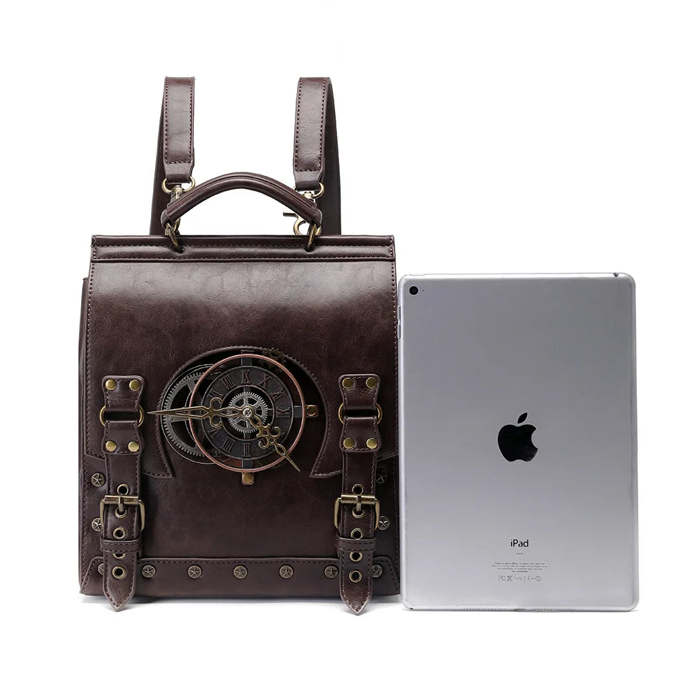 Exotic Backpack |  Retro Steampunk Vintage Leather for Women